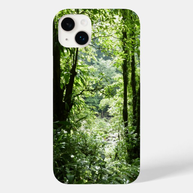 Dominican Rain Forest II Tropical Green Case-Mate iPhone Case (Back)
