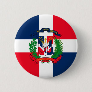 Dominican Republic 2 Inch Round Button