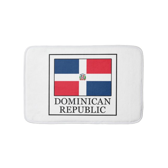 Dominican Republic Bath Mat (Front)