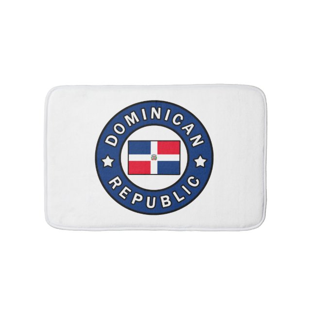 Dominican Republic Bath Mat (Front)
