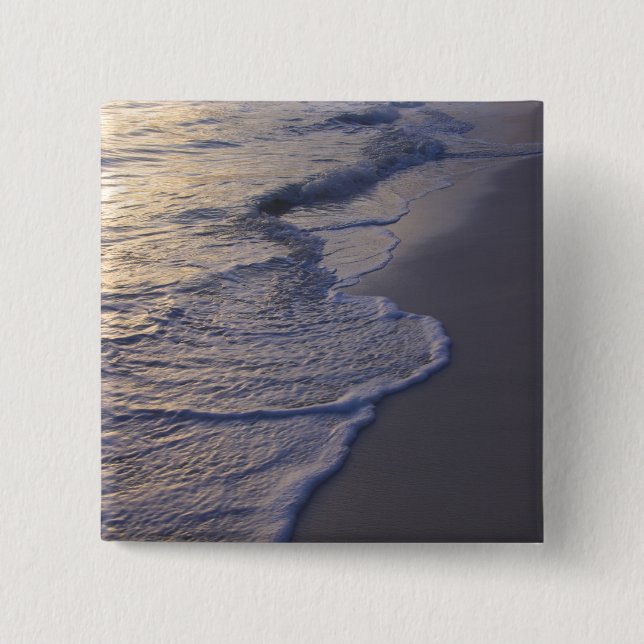 Dominican Republic, Caribbean, Punta Cana, 2 Inch Square Button (Front)