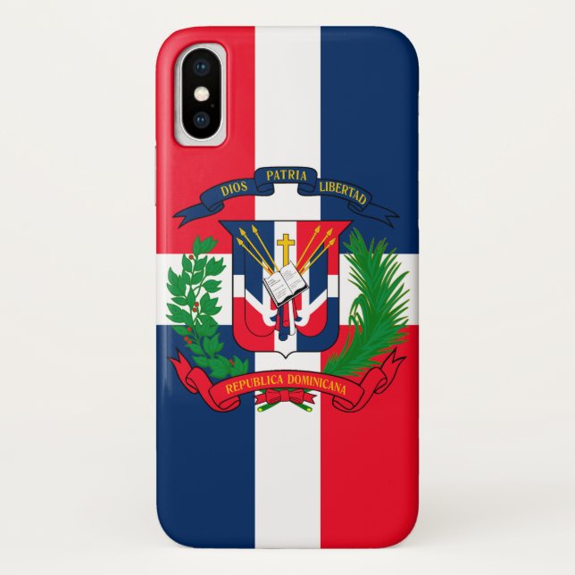 Dominican Republic Case-Mate iPhone Case (Back)