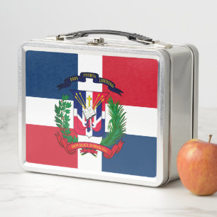 Dominican Republic coat of arms Metal Lunch Box