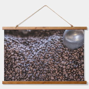 Dominican Republic Coffee Beans Hanging Tapestry