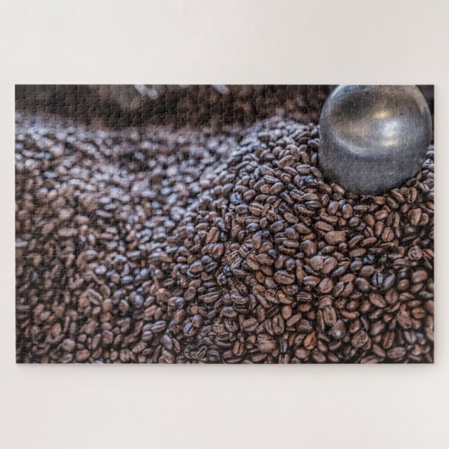 Dominican Republic Coffee Beans Jigsaw Puzzle (Horizontal)
