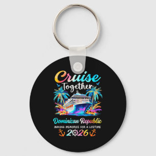 Dominican republic cruise 2026 family vacation keychain