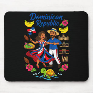 Dominican Republic Culture Dancing Travel  Mouse Pad
