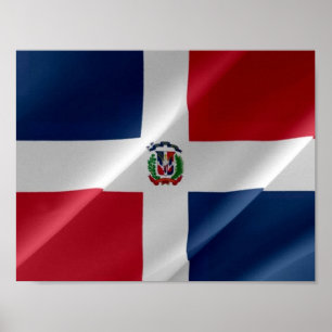 Dominican Republic - Dominican flag - Poster