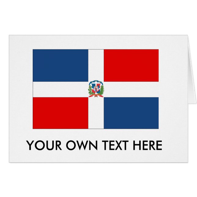 Dominican Republic Flag (Front Horizontal)