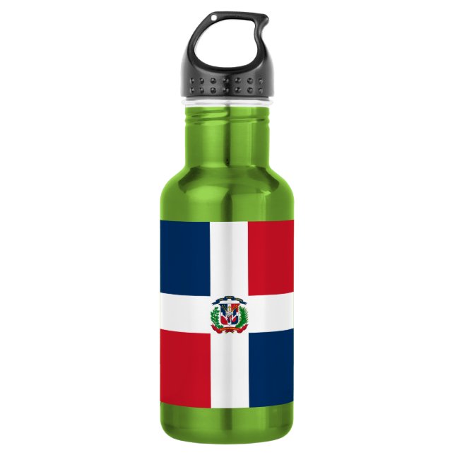 Dominican Republic Flag 532 Ml Water Bottle (Front)