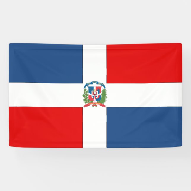 Dominican Republic Flag Banner (Horizontal)