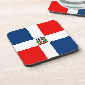 Dominican Republic Flag  Coaster