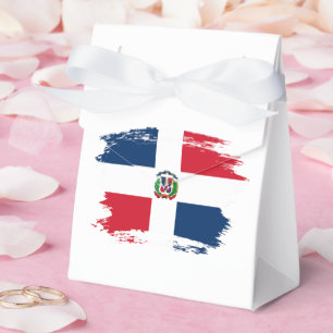 Dominican Republic flag Favor Box