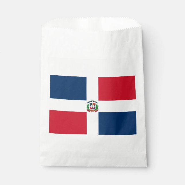 Dominican Republic Flag Favour Bag (Front)