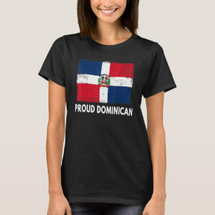 Dominican Republic Flag For Men & Dominican Outfit T-Shirt