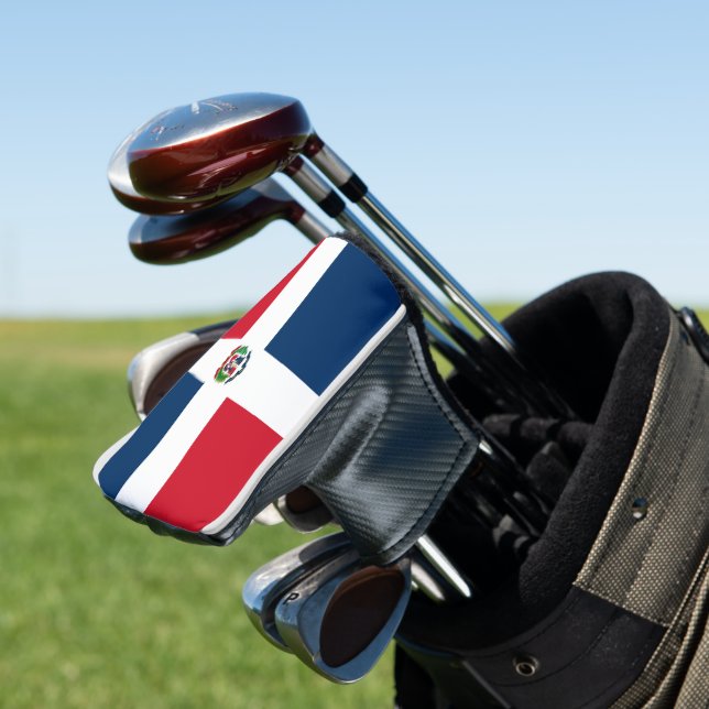 Dominican Republic flag Golf Head Cover (In Situ)