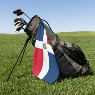 Dominican Republic flag Golf Towel