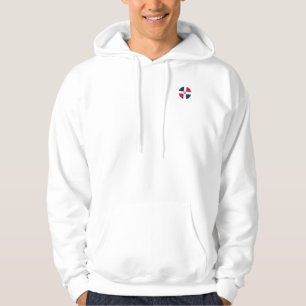 Dominican Republic flag hoodie sweatshirt