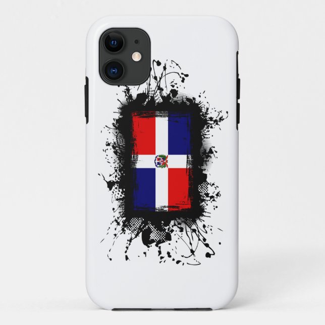 Dominican Republic Flag iPhone 5 Case (Back)