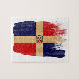 Dominican Republic Flag Jigsaw Puzzle