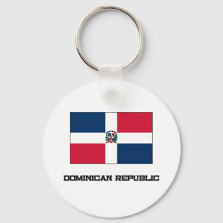 Dominican Republic Flag Keychain