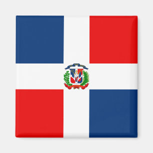 Dominican Republic Flag  Magnet