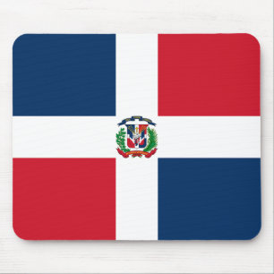 Dominican Republic Flag Mouse Pad