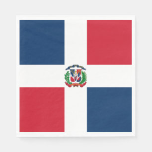 Dominican Republic Flag Napkin