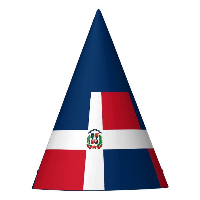 Dominican Republic flag Party Hat (Front)