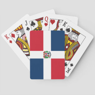 Dominican Republic Flag Playing Cards