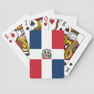 Dominican Republic Flag Playing Cards