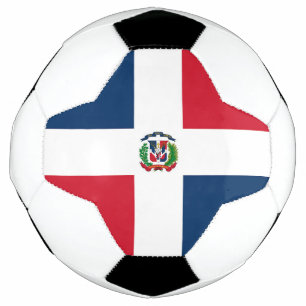 Dominican Republic flag Soccer Ball