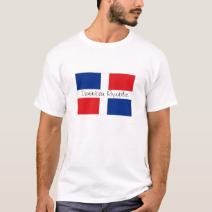 Dominican Republic flag souvenir tshirt