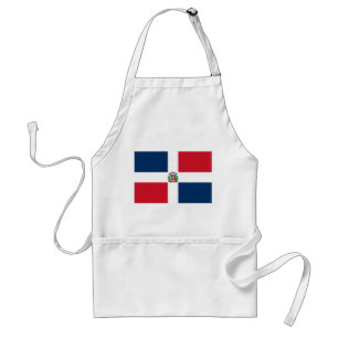 Dominican Republic Flag Standard Apron
