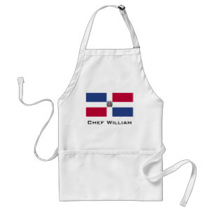 Dominican Republic Flag Standard Apron
