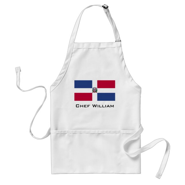 Dominican Republic Flag Standard Apron (Front)