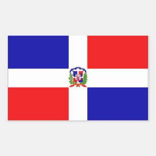Dominican Republic Flag Sticker