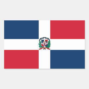 Dominican Republic Flag Sticker