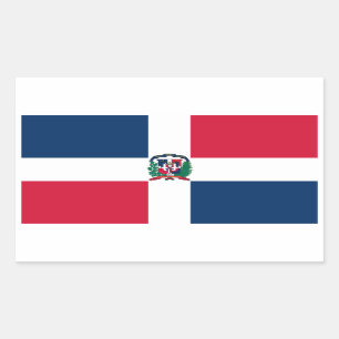 Dominican Republic Flag Sticker