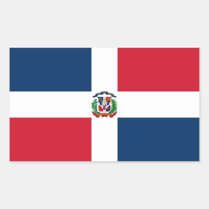 Dominican Republic Flag Sticker