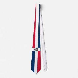 Dominican Republic Flag Tie