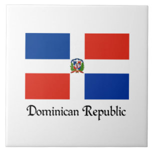 Dominican Republic flag Tile