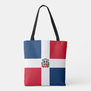 Dominican Republic Flag Tote Bag