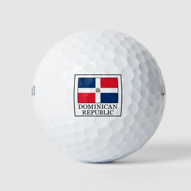 Dominican Republic Golf Balls (Front)