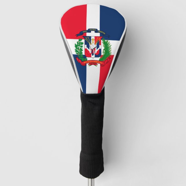 Dominican Republic Golf Head Cover (Front)