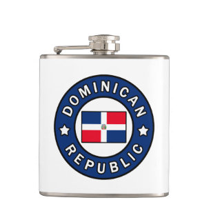 Dominican Republic Hip Flask