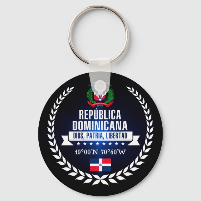 Dominican Republic Keychain (Front)
