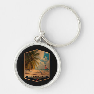 Dominican Republic Keychain