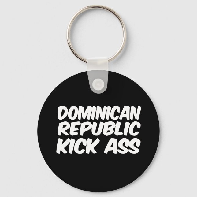 DOMINICAN REPUBLIC KEYCHAIN (Front)