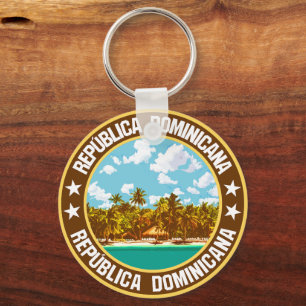 Dominican Republic                                 Keychain